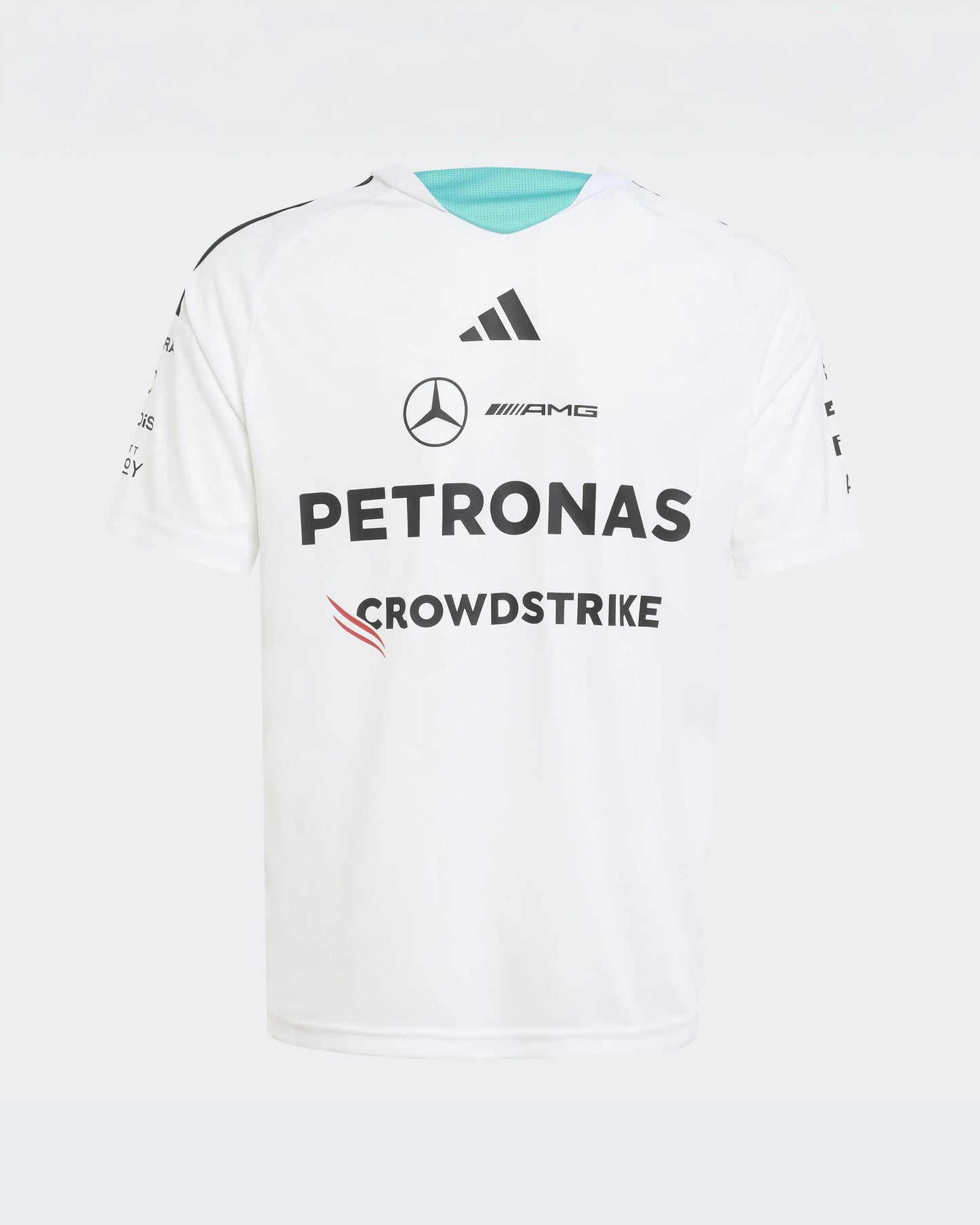 Kimi Antonelli Mercedes-AMG F1 2026 Driver T-Shirt Back - White Replica with Sublimation Print