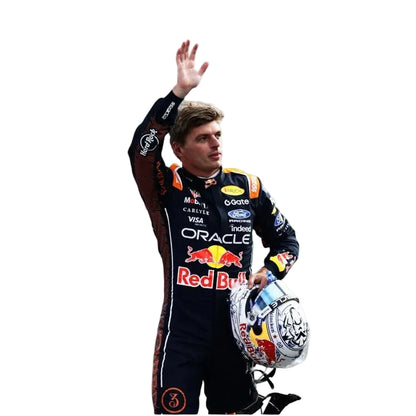 2026 Max Verstappen Red Bull Special Edition F1 Suit Replica Custom Name Flag Logo