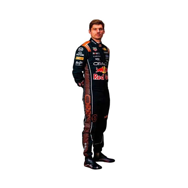 2026 Max Verstappen Red Bull Special Edition F1 Suit Replica Front View