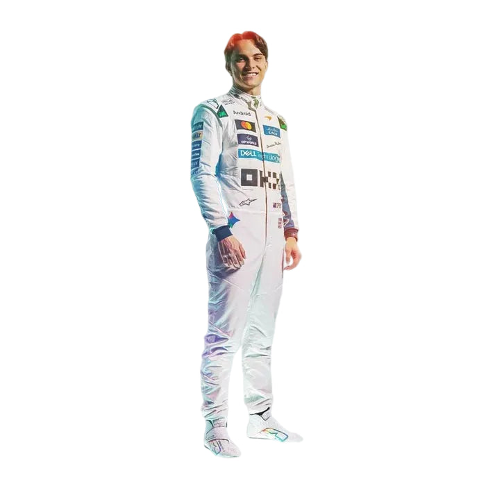 2026 McLaren Gemini Special Edition F1 Race Suit Replica Back View