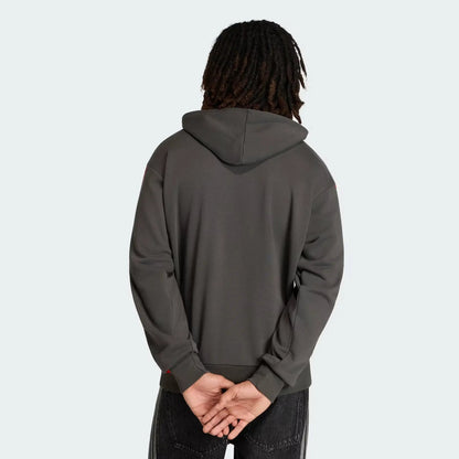 Audi Revolut F1 2026 DNA French Terry Hoodie Back - Black Replica with Sublimation Print
