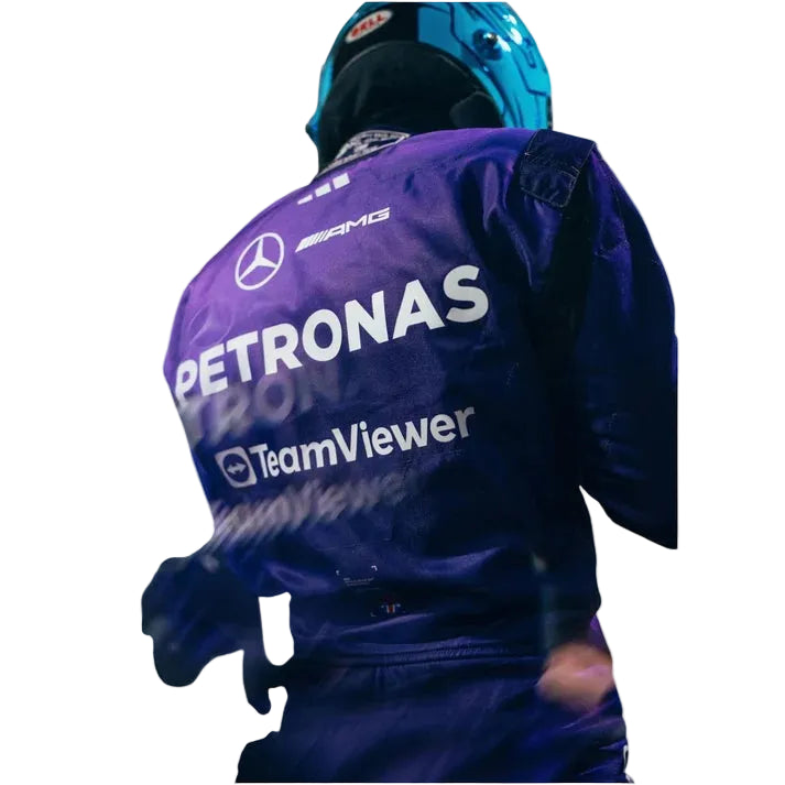 Andrea Kimi Antonelli 2026 NU Mercedes Miami GP F1 Race Suit Replica Back View