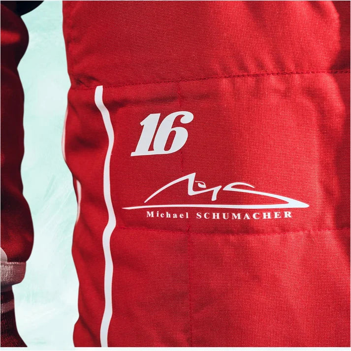 Charles Leclerc 2026 Ferrari Replica Racing Suit Monza Grand Prix Custom Name Flag Logo