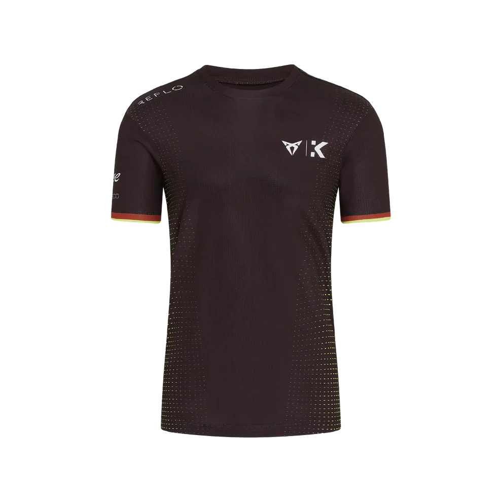 Cupra Kiro Formula E Team T-Shirt Replica 2026 - Black Copper White Front View
