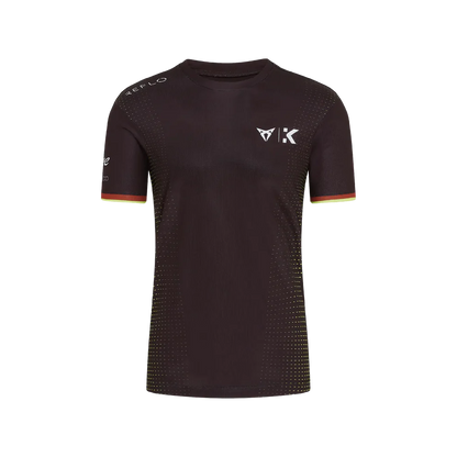 Cupra Kiro Formula E Team T-Shirt Replica 2026 - Black Copper White Front View