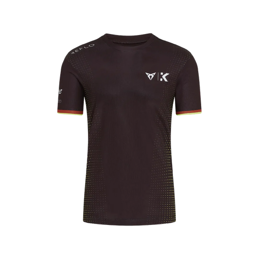 Cupra Kiro Formula E Team T-Shirt Replica 2026 - Black Copper White Front View