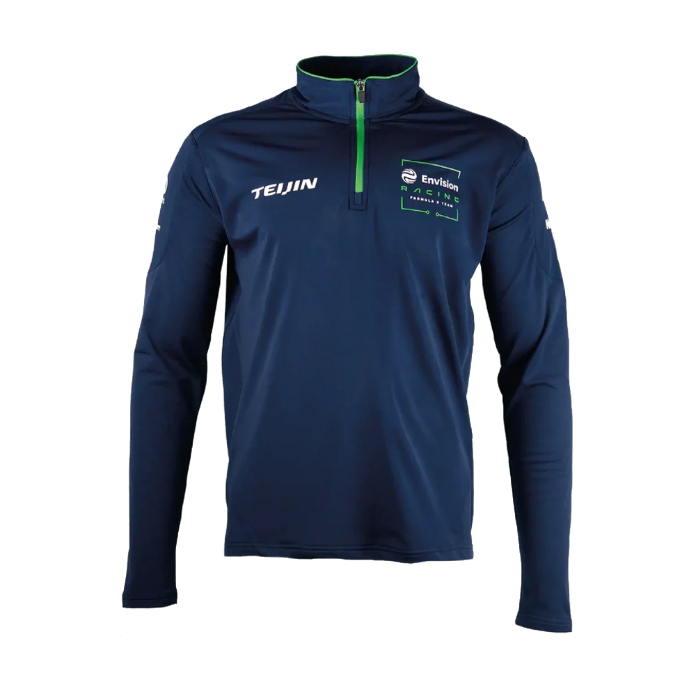 Envision Racing Team Midlayer Replica 2026 - Navy Green White Front View