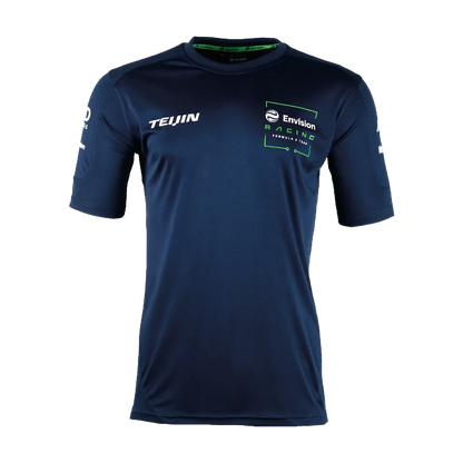 Envision Formula E Racing Team T-Shirt Replica 2026 - Green Black White Front View