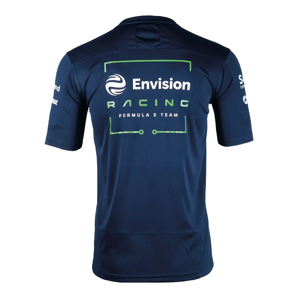 Envision Formula E Racing Team T-Shirt Back - Replica with Sublimation Print