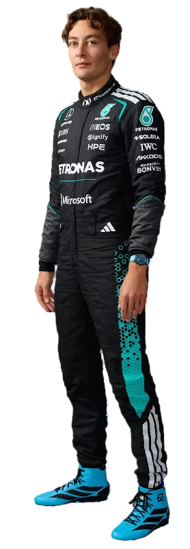 George Russell New 2026 Mercedes F1 Race Suit Replica