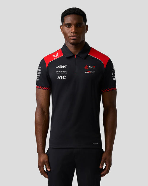 TGR Haas F1 Team Unisex Polo Shirt Replica