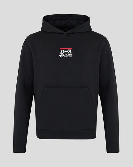 Haas F1 Unisex Japanese Graphic Hoodie - Black Replica| TassFit