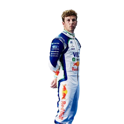 Liam Lawson 2026 Visa Cash App F1 Race Suit Replica Front View