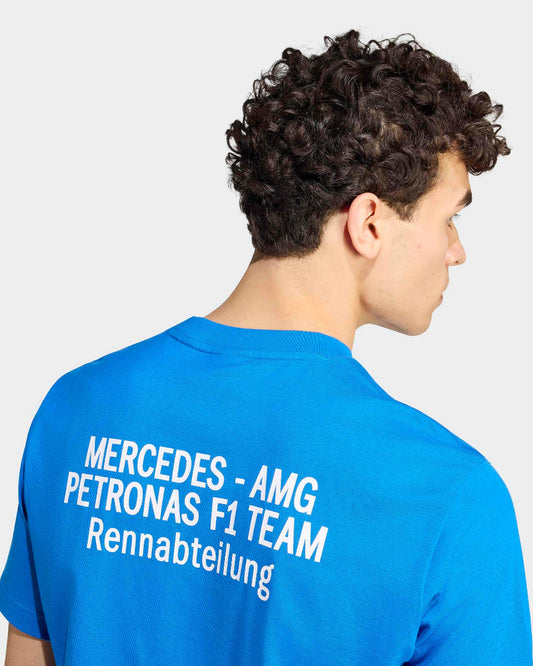 Mercedes AMG Mens Blue Wonder T-Shirt Replica