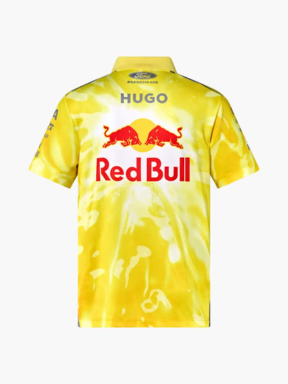 ISA Cash App RB F1 2026 Miami Summer Edition Polo Shirt Back - Special Edition Replica with Sublimation Print