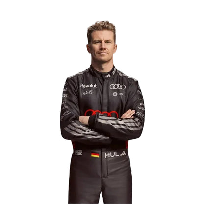 Nico Hulkenberg 2026 Audi F1 Race Suit Replica Back View