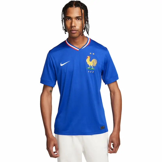 rance Football Shirt 2026 Official Replica Jersey - Blue Les Bleus Front View