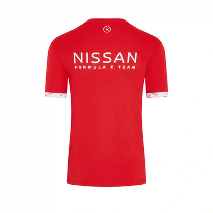 Nissan Formula E 2026 Racing T-Shirt Side View - Replica Sublimation Print