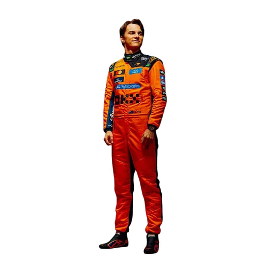 Oscar Piastri 2026 McLaren F1 Race Suit Replica Front View