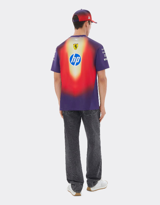 Lewis Hamilton Ferrari China GP 2026 t-shirt back design showing driver branding and team logos