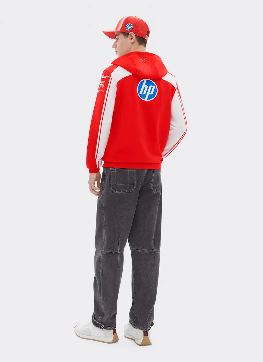 Scuderia Ferrari HP F1 Team 2026 Hoodie Back - Red Replica with Sublimation Print