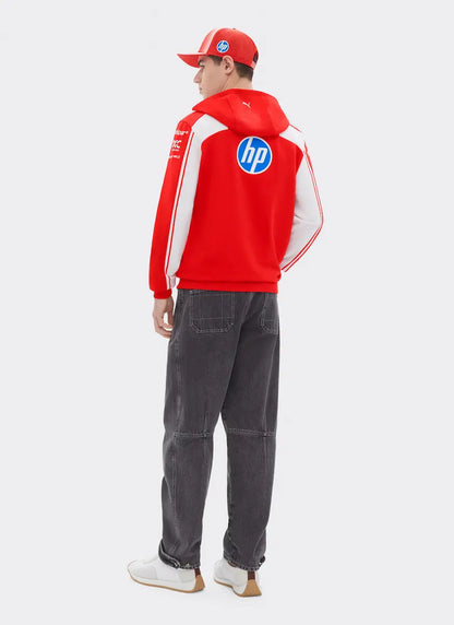 Scuderia Ferrari HP F1 Team 2026 Hoodie Back - Red Replica with Sublimation Print