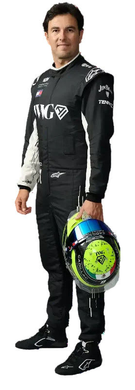 Sergio Perez 2026 Cadillac F1 Race Suit Replica Back View
