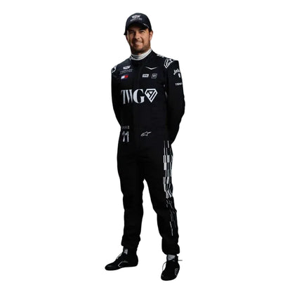 Sergio Perez 2026 Cadillac F1 Race Suit Replica Back View