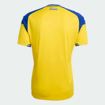 Sweden 2026 Football Jersey Back - Replica Shirt
