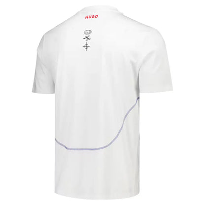 VISA Cash App RB F1 2026 Hugo Fanwear T-Shirt Back - White Replica with Sublimation Print
