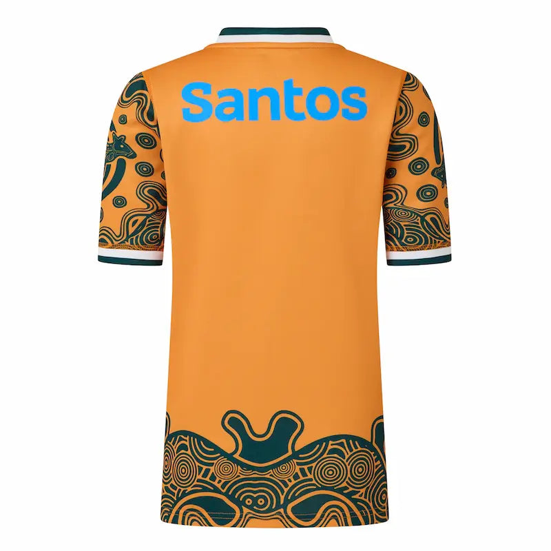 Australia Wallabies 2026 First Nation Rugby Jersey Back - Replica with Sublimation Print