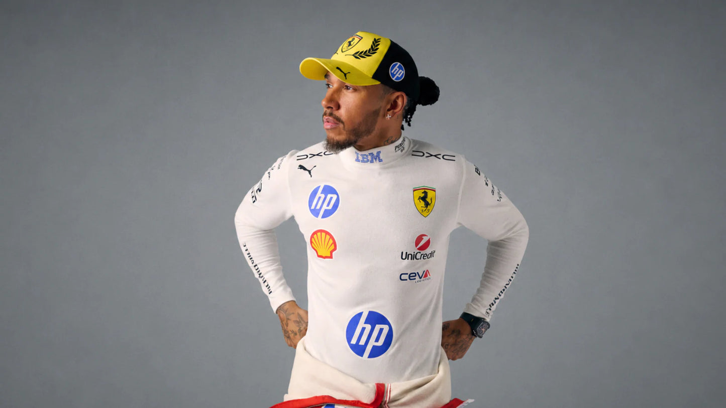 Lewis Hamilton #44 Ferrari 2026 Compression Shirt Replica