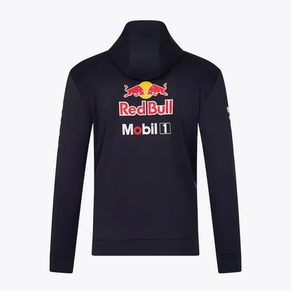 Back of 2026 Red Bull Racing replica hoodie with Ford Racing branding