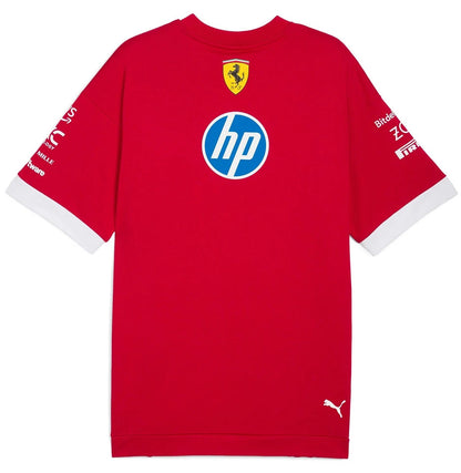 Scuderia Racing Team Red T-Shirt - Premium Ferrari-Inspired Motorsport Tee