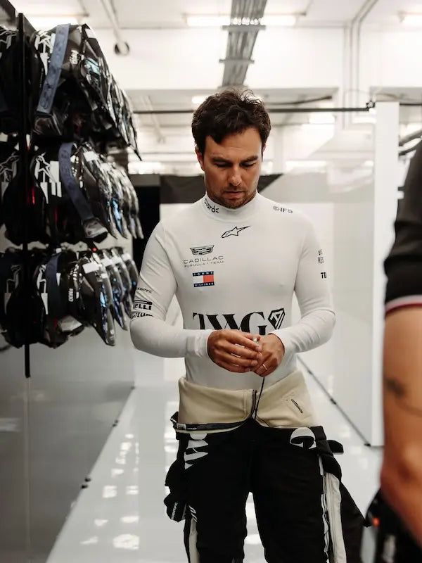 Sergio Pérez Red Bull Racing compression shirt in high-performance Lycra with sublimation printing